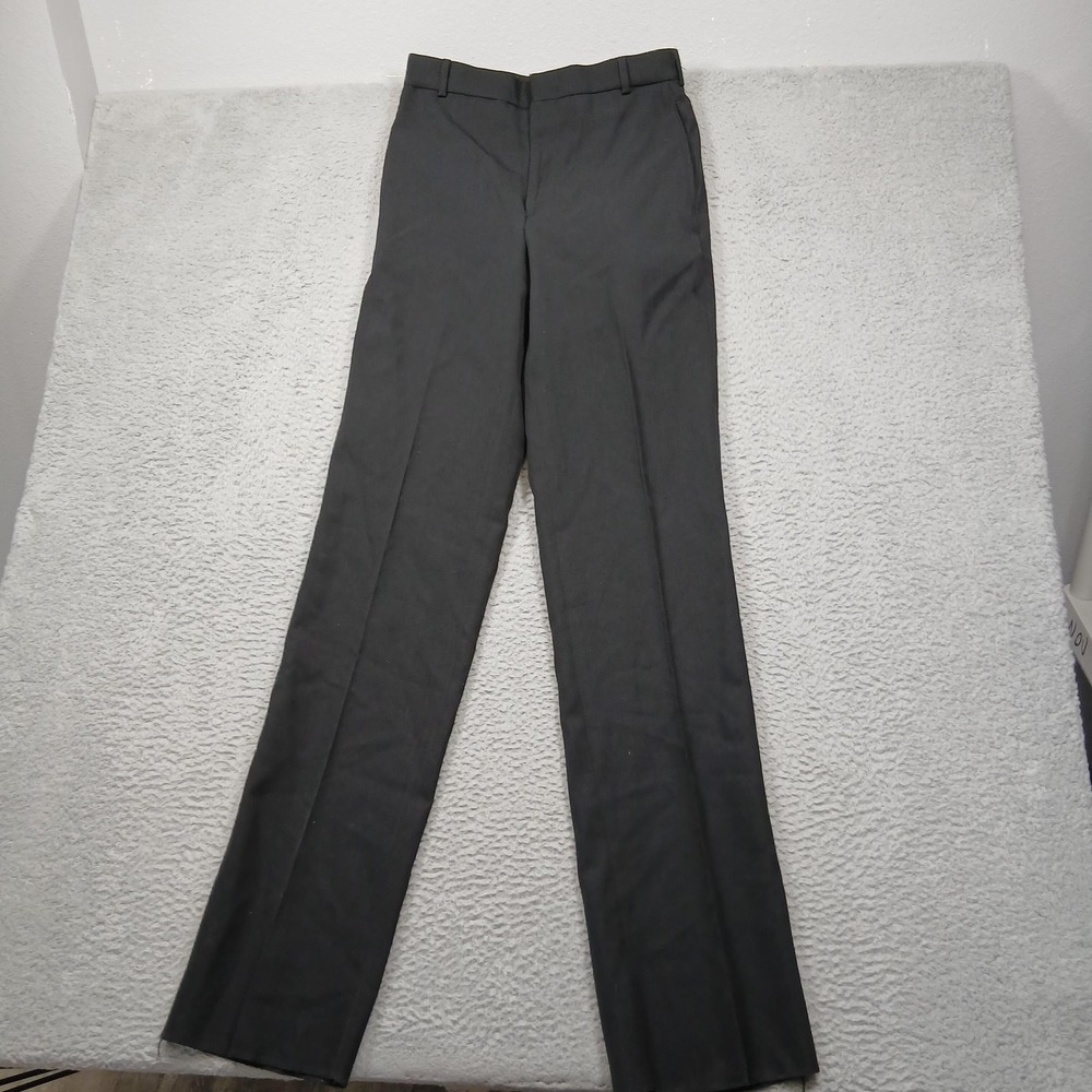 Flying Cross‎ Pants Mens 29 Navy Uniform Wool Blend Unhemmed Made in USA NWT